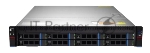 Серверная платформа Gooxi ASR201-S08R2 2u 8 bay server with direct backplane ,based on AMD 7003 : MB:G2SERO-B ,single socket  4*PCIe3.0 x16 slots?6*PCIe3.0 x8(X16 slot), 2X800W psu, EU power cables, rail kits