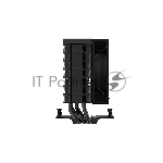 Кулер для процессора SAMA X30 (180W, 4-pin PWM, 133.5mm, 3x6mm, 1x100мм, 50.1CFM, 35.2dBA, 2600RPM, S: 1851/1700/1200/115X, AM5/AM4, черный)