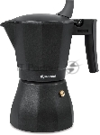 Кофеварка гейзерная Rondell Kafferro RDA-994, 0.45 л, алюминий, черный