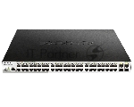 Коммутатор D-Link DGS-1210-52MPP/ME/B3A, 48×1 Гбит/с + 4×1 Гбит/с SFP, управляемый