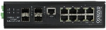 Коммутатор OSNOVO SW-80804/ILS, 8×1 Гбит/с PoE + 4×1 Гбит/с SFP, управляемый