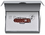 Нож-брелок Victorinox Classic SD Precious Alox, 58 мм, 5 функций, "Hazel Brown" (подар. упаковка)