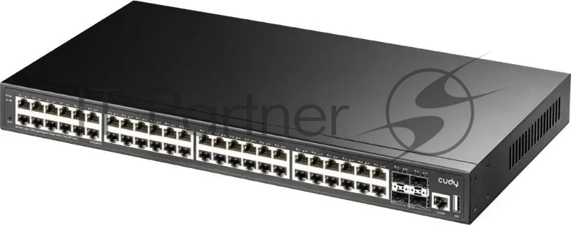 Коммутатор Cudy GS5048S4, 48×1 Гбит/с + 4×10 Гбит/с SFP+, управляемый