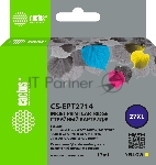 Картридж струйный Cactus CS-EPT2714 27XL желтый (17 мл) для Epson WorkForce WF-3620/3640/7110/7210