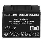 Батарея ExeGate DT 1240 (12V 40Ah), клеммы под болт М6, вид 10
