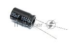 Конденсатор [CHINA] DIP ECAP, 16V 1000mF, p=5mm