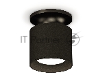 Светильник Ambrella Light XS7402063 SBK/PBK черный песок/черный полированный MR16 GU5.3 (N7926, C7402, N7021)