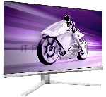 Монитор 27" Philips Evnia 27M2N8800 QD-OLED 3840x2160, 240 Гц, 0.03 мс, 16:9, 1000 кд/м², 2xHDMI 2.1, DP 2.1, USB Hub (2x USB), 3.5 Jack, DisplayHDR True Black 400, FreeSync Premium Pro, динамики (2x5 Вт), белый, вид 7