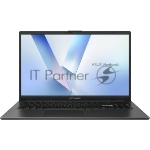 Ноутбук ASUS E1504TA-BQ082/15.6"/IPS/Intel N150/8Gb/256Gb/Intel UHD Graphics/noOS/черный/1.47kg