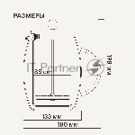 Френч-пресс с двойными стенками 0,6 л Rondell RDS-1821 Calypso, вид 10