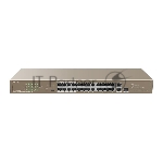 Коммутатор Tenda TEF1126P-24-250W 26-Портовыйбез управления FE c 24 портами PoE