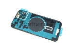 Задняя крышка (стекло) с рамкой для Apple iPhone 14 Plus белая
