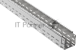 Лоток листовой перфорированный 100х100 L3000 сталь 0.7мм ИЭК CLP10-100-100-3