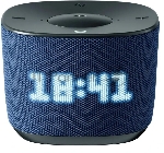 Умная колонка Sber Boom Home, 8Вт, с экраном, 1 динамик, часы, мультирум, TWS, Zigbee хаб, Wi-Fi, Bluetooth 5.0, Zigbee, Салют, морской