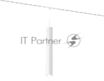 Акцентный подвесной светильник GL4520 WH белый IP20 12W 3CCT 3000-6000K SMART 48V 24° D40*300