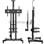 Подставка для телевизора Onkron TS1881 Elift черный 50"-86" макс.45кг напольный наклон