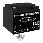 Батарея ExeGate DT 1240 (12V 40Ah), клеммы под болт М6, вид 6