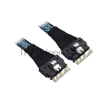 Кабель ACD-60007-MD-80CM Slimline SASx8 (SFF8654) -to- Slimline SASx8 (SFF8654), 80CM