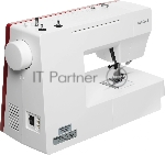 Швейная машина Janome 1522RD белый/красный, электромеханическая, вертикальный качающийся, 25 операций, петля автомат, вид 24