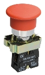 Кнопка LAY5-BC42 "Грибок" красн. 1p ИЭК BBG71-BC-K04
