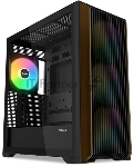 Корпус SAMA Z60, Midi-Tower, чёрный, 4 x 140 мм