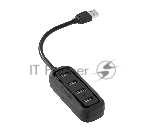 Концентратор Vention USB 2.0 на 4 порта Черный VAS-J43-B015