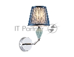Настенный светильник Ambrella light LH75065 CH/DB хром/темно синий E14 max 40W 230*150*300