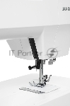 Швейная машина Janome 1522RD белый/красный, электромеханическая, вертикальный качающийся, 25 операций, петля автомат, вид 23