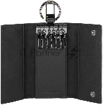 Ключница Piquadro Black Square PC1397B3/N черный натур.кожа
