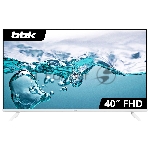 Телевизор BBK 40" 40LEM-1045/FTS2C белый DLED FHD 60Hz