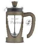 Френч-пресс Rondell Impressia Bronze RDS-1234, 0.6л, бронзовый