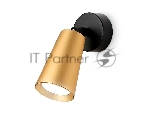 Светильник Ambrella light TA13135 BK/GD черный/золото GU10 max 12W D60*L95*H90