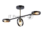 Светильник Ambrella light TR8229/3 BK/SB черный/бронза E27/3 max 40W 660*165*300