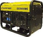 Дизельный генератор CHAMPION DG10000E 10/11кВт 17лс 25л 170кг эл.старт счетчик, вид 4