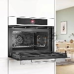 Встраиваемый духовой шкаф электрический Bosch CMG7241W1 белый, вид 15