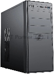 Корпус Foxline FL-886-U3C, Midi-Tower, чёрный, без вентиляторов в комплекте