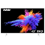 Телевизор BBK 42.5" 43LEM-1054/FTS2C (W) белый DLED FHD 60Hz