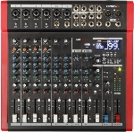 Микшерный пульт PROEL [MQ1222X] 12-ти канальный, 24 бит/48 кГц DSP, Bluetooth, медиа-плеер, 4x Combo XLR мик./лин. входа, 2x XLR+1/4" TRS (L/R) стерео мик./лин. входа, 2x XLR+1/4" TRS Main вых., 2x2 USB аудио интерфейс, 2x USB-A порта, вид 6
