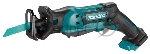 Ножовка Makita JR105DZ 10.8В Li-ion 0-3300об\м ход-13мм рез-50мм 1.3кг кор подсв б\акк и з\у