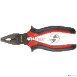 Плоскогубцы MATRIX Black Nickel, 200 мм, комбинированные, двухкомпонентные рукоятки 16983