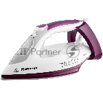 Утюг BRAYER BR4009 белый/фиолетовый, 2400 Вт, 25 г/мин, 140 г/мин, 280 мл