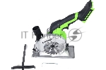 Циркулярная пила аккумуляторная GreenWorks G24MCS 24В, бесщеточная, без АКБ и ЗУ (1501207)