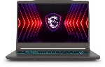 Ноутбук MSI Thin 15 B13VE-3023US Core i5 13420H 16Gb SSD 512Gb NVIDIA GeForce RTX 4050 6Gb 15.6" IPS FHD (1920x1080) Windows 11 Home Multi Language grey WiFi BT Cam
