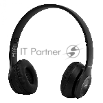 Беспроводные/проводные наушники Ergolux ELX-BTHP01-C02 черный, накладные, Bluetooth + проводной, складная конструкция, до 6 ч