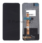 Дисплей (модуль) для OPPO A54 5G в сборе с тачскрином черный