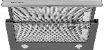 Встраиваемая вытяжка Kuppersberg SLIMLUX IV 60 X, ширина 60 см, отвод/рециркуляция, 550 м3/час, механическое управление, 3 скорости, светодиодное освещение 2х4 Вт, металлические жироулавливающие фильтры, угольный фильтр(опция), цвет нержавеющая сталь(ПОЛЬША)