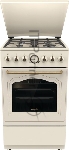 Плита газовая Gorenje GGI5BCLI бежевый, конфорок 4 газовых, духовка 67 л, 50 см x 85 см x 59.4 см