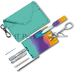 Швейцарская карта Victorinox Swiss Card Classic Sydney Style (0.7100.E222) бирюзовый коробка подарочная