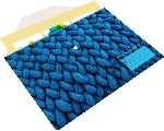 Конверт на кнопке Silwerhof FABRIC A4 пластик 0.25мм, вид 4