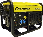 Дизельный генератор CHAMPION DG10000E 10/11кВт 17лс 25л 170кг эл.старт счетчик, вид 2